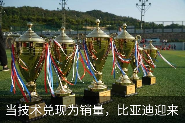 当技术兑现为销量，比亚迪迎来“三冠王”时刻